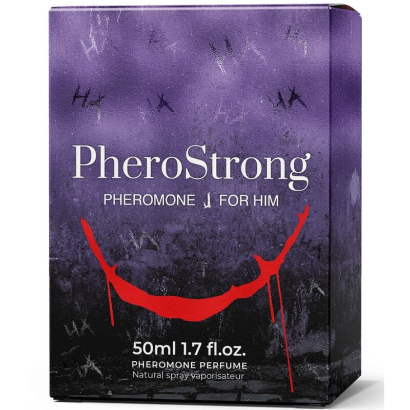 Profumo ai feromoni PHEROSTRONG J 50 ml – Fragranza attraente per aumentare la fiducia personale