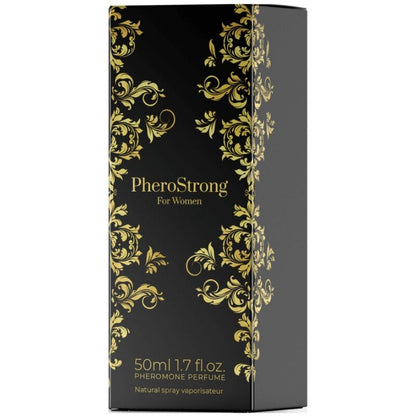 Profumo ai feromoni PHEROSTRONG per donna 50 ml – Aroma attraente che aumenta la tua sicurezza