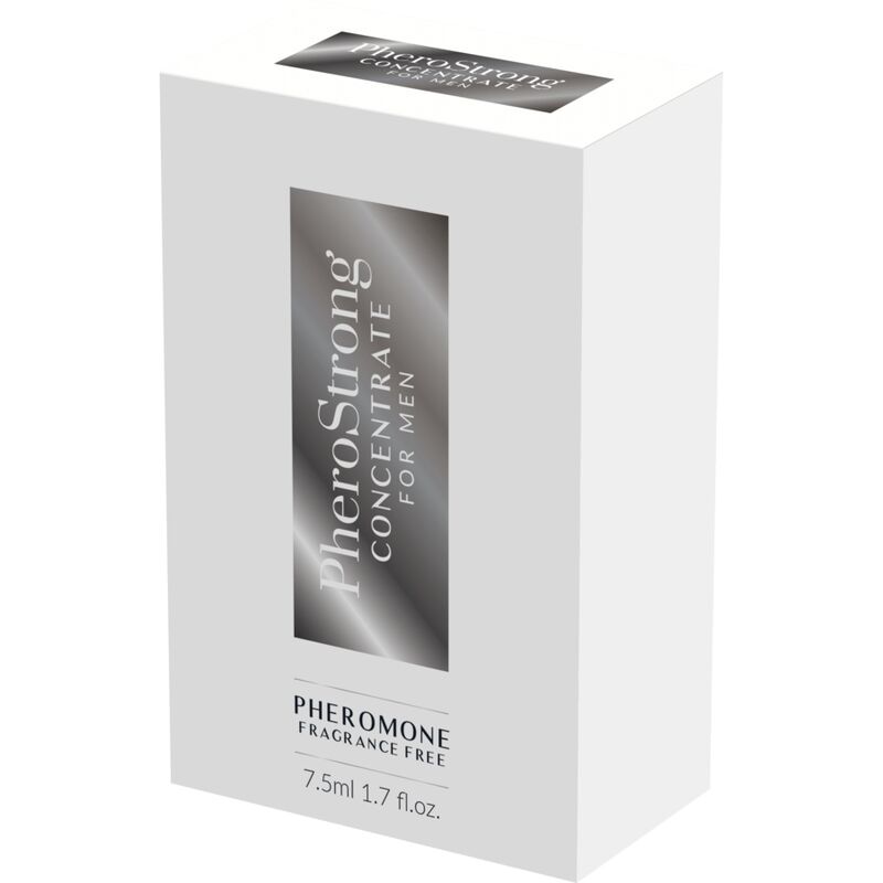 PHEROSTRONG Concentrato di Feromoni per Uomo 7,5 ML – Aroma Irresistibile che Aumenta il Tuo Attrattiva Personale