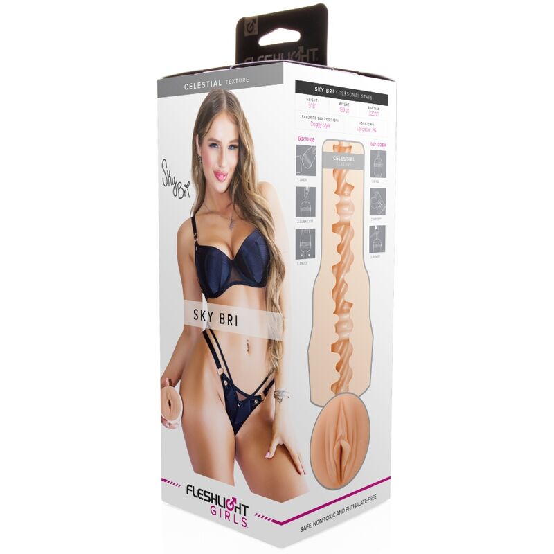 Comprar Fleshlight Sky Bri Celestial – Juguete Erótico Con Diseño Realista Para Experiencia Única-Noxtic