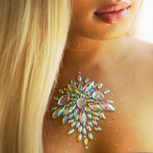 Leg Avenue Celestial Joya Adhesiva Para El Cuerpo – Diseño Iridiscente Para Estilo Único En Festivales