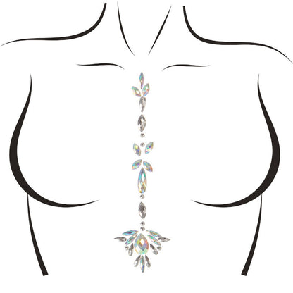 Comprar LEG AVENUE Jade Joya Adhesiva Para El Cuerpo – Diseño Brillante Ideal Para Festivales Y Fiestas-Noxtic
