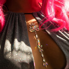 LEG AVENUE Jade Joya Adhesiva Para El Cuerpo – Diseño Brillante Ideal Para Festivales Y Fiestas