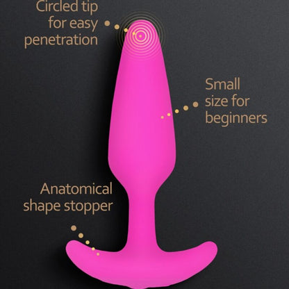 Comprar G-VIBE GPLUG Plug Anal Vibrador XS Fucsia – Diseño Compacto Para Estimulación Sensual-Noxtic