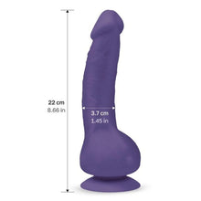 G-VIBE Greal 2 Vibratore Realistico Viola – Materiale Bioskin per Sensazioni Naturali