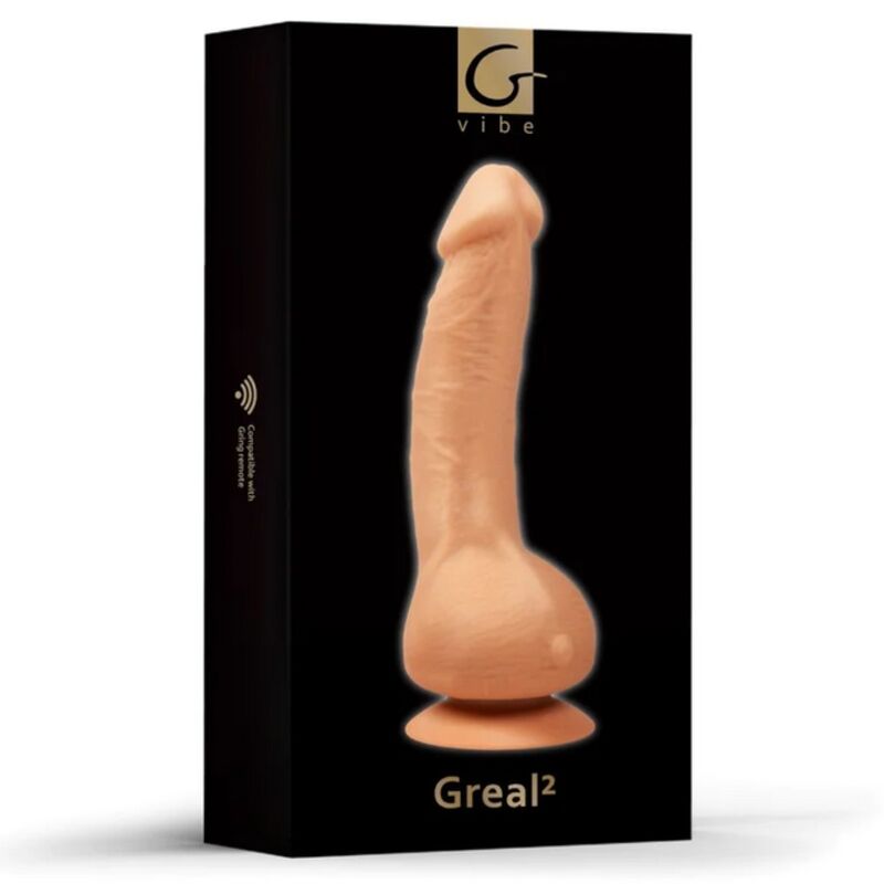 Comprar G-VIBE Greal 2 Vibrador Realístico Natural – Material Bioskin Para Una Experiencia Sensorial Única-Noxtic