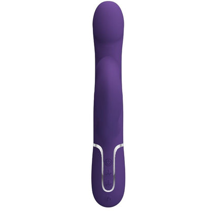 Pretty Love Zalin Vibrador Rabbit Perlas 4 En 1 Morado – Diseño Ergonómico Con Funcionalidad Innovadora