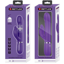 Pretty Love Zalin Vibrador Rabbit Perlas 4 En 1 Morado – Diseño Ergonómico Con Funcionalidad Innovadora