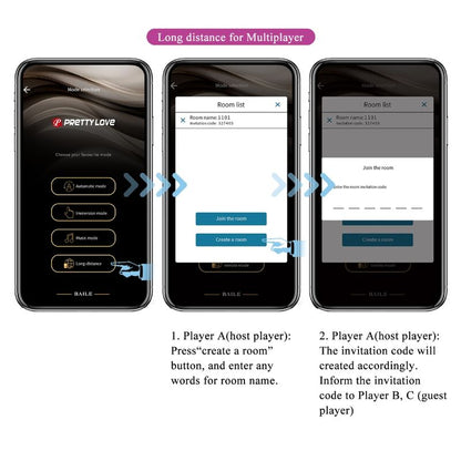 Pretty Love Hector Vibrador Electrosensorial – Diseño Recargable Con Control App Para Placer Personalizado