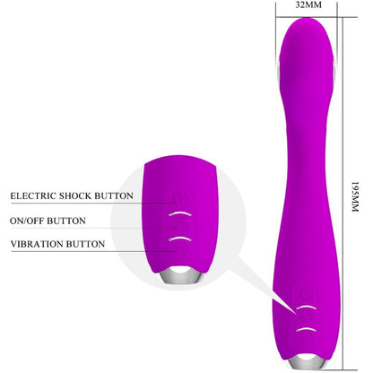Pretty Love Hector Vibrador Electrosensorial – Diseño Recargable Con Control App Para Placer Personalizado