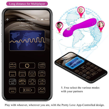 Comprar Pretty Love Hector Vibrador Electrosensorial – Diseño Recargable Con Control App Para Placer Personalizado-Noxtic