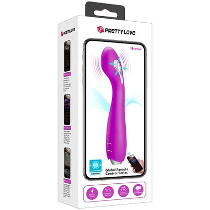 Pretty Love Hector Vibrador Electrosensorial – Diseño Recargable Con Control App Para Placer Personalizado