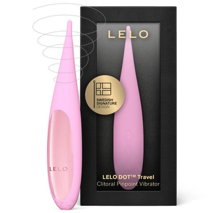 LELO Dot Travel Pink – Stimolatore compatto con otto modalità di vibrazione