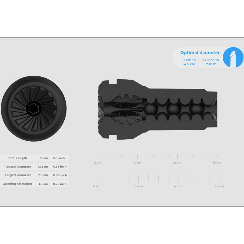 KIIROO Feel Pocket Masajeador Masculino – Diseño Compacto Para Placer Personalizado