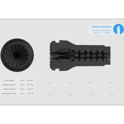 KIIROO Feel Pocket Masajeador Masculino – Diseño Compacto Para Placer Personalizado