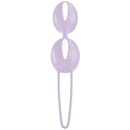Comprar FUN FACTORY Smartballs Duo Blanco Lila – Bolas Pélvicas Para Fortalecer El Suelo Pélvico Con Diseño Elegante-Noxtic