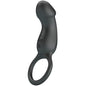 Comprar PRETTY LOVE Anillo Vibrador Con Estimulador Negro – Diseño Discreto Para Placer Versátil-Noxtic
