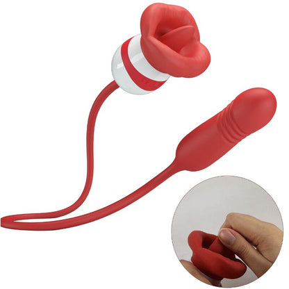 Pretty Love Ashlynn Boca Roja – Estimulador Con Diseño Ergonómico Para Placer Sensorial