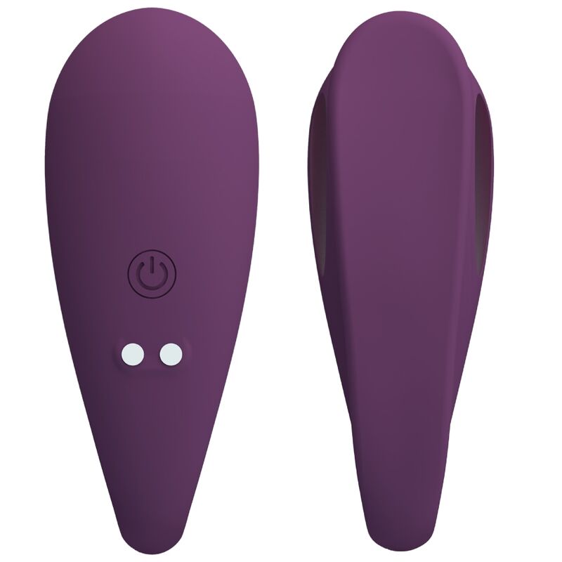 PRETTY LOVE Aari Masajeador Morado – Vibrador Recargable Con 10 Niveles De Vibración