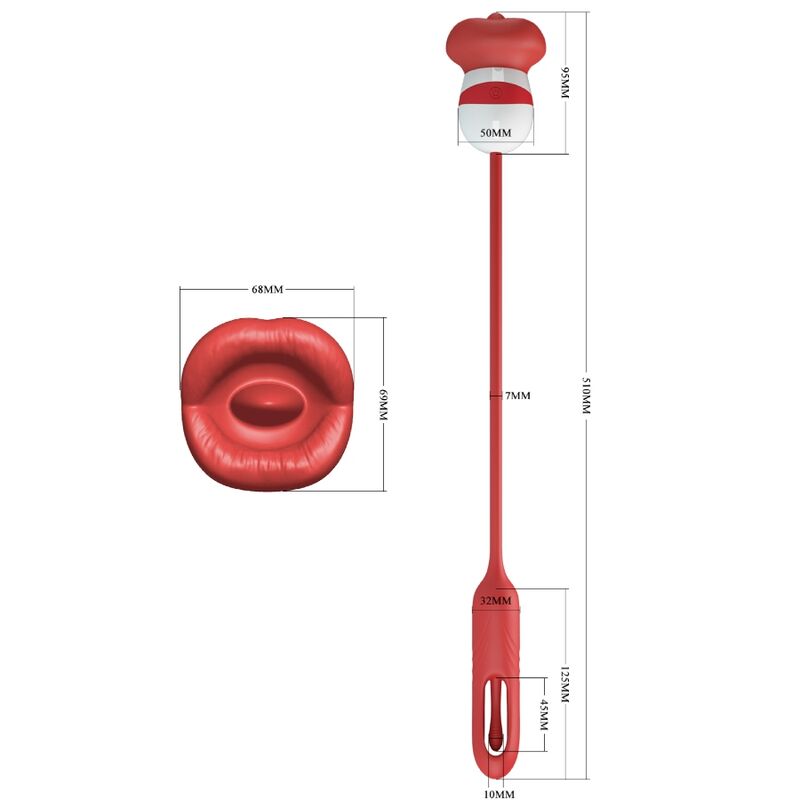 Romance Alyss Masturbador Boca Rojo – Diseño Innovador Para Placer Personalizado