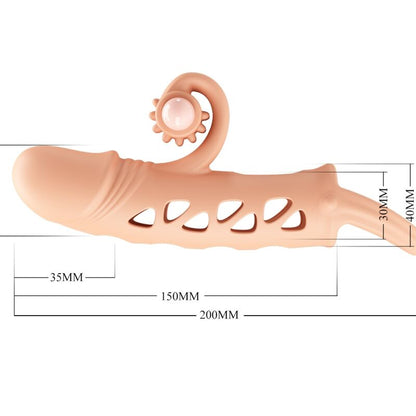 Comprar ROMANCE Manga Extendida Natural – Juguete Erótico Con Diseño Flexible Para Placer Mejorado-Noxtic