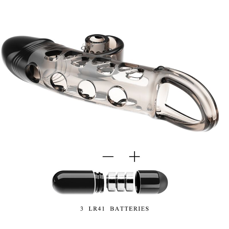 ROMANCE Manga Extendida Negro – Diseño Ergonómico Para Placer Mejorado