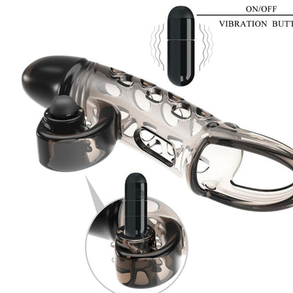 ROMANCE Manga Extendida Negro – Diseño Ergonómico Para Placer Mejorado