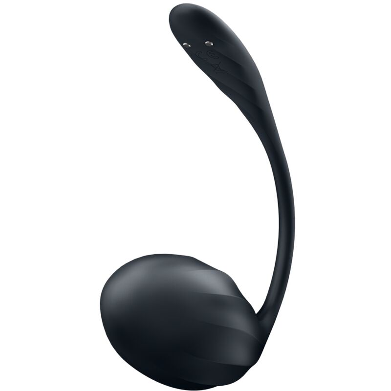 Stimolatore Satisfyer Ribbed Petal con telecomando, nero – Sex toy con app per un'esperienza personalizzata