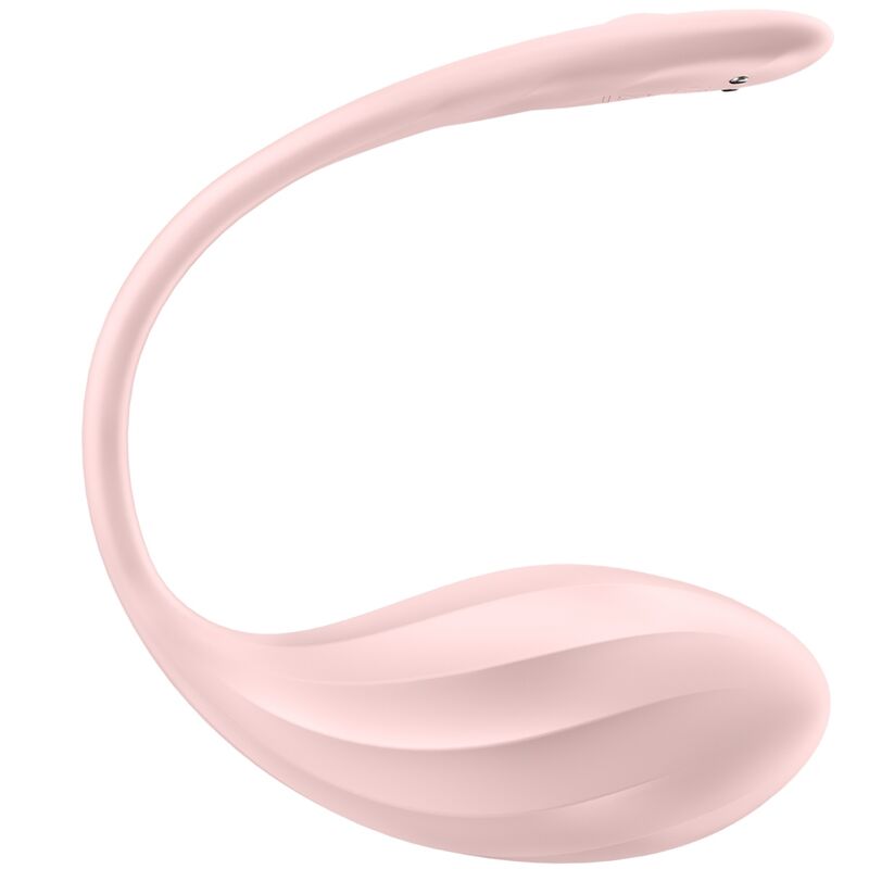 Satisfyer Ribbed Petal Estimulador Rosa – Estimulador Recargable Con Control Remoto y App Gratuita