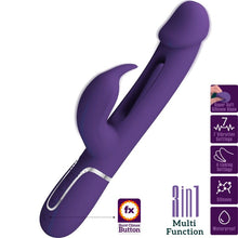 Comprar Pretty Love Kampas Vibrador Rabbit 3 En 1 – Vibrador Recargable Con Diseño Multifuncional Para Placer Personal-Noxtic