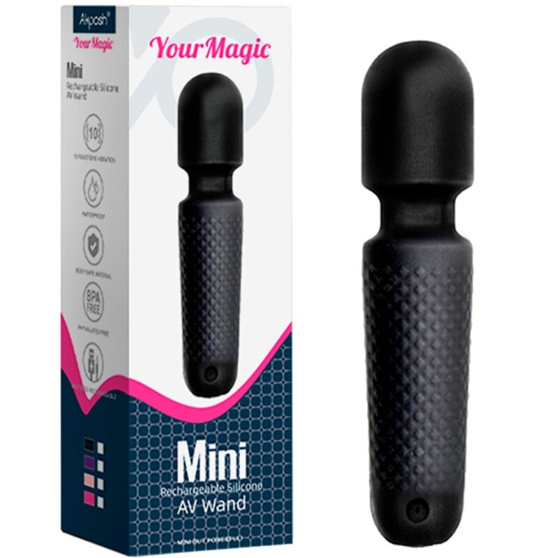 ARMONY Masajeador Y Vibrador Recargable – 10 Patrones De Vibración En Silicona Suave Para Placer Personal