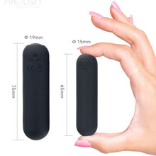 Comprar ARMONY Splash Hehe Bala Vibradora Negra – Silicona Con 10 Modos De Vibración Para Placer Personalizado-Noxtic