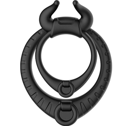 Comprar ARMONY Bull's Pasión Anillo Negro – Diseño Ergonómico Con Silicona Médica Para Máxima Comodidad-Noxtic