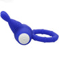 Comprar ARMONY MS Bunny Anillo Vibrador Azul – Silicona Médica Con Diseño Innovador Para Placer Compartido-Noxtic