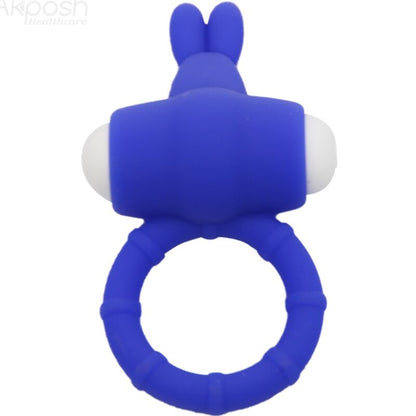 Comprar ARMONY MS Bunny Anillo Vibrador Azul – Silicona Médica Con Diseño Innovador Para Placer Compartido-Noxtic