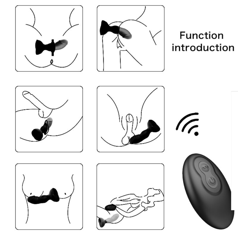 Comprar ARMONY Extreme A Bloom Rosa – Vibrador Y Plug Anal Con Control Remoto Para Experiencia Sensorial Intensa-Noxtic