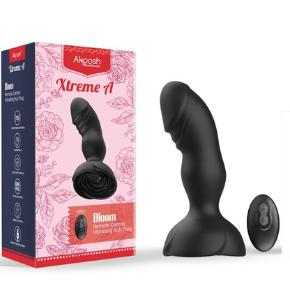 ARMONY Extreme A Bloom Rosa – Vibrador Y Plug Anal Con Control Remoto Para Experiencia Sensorial Intensa
