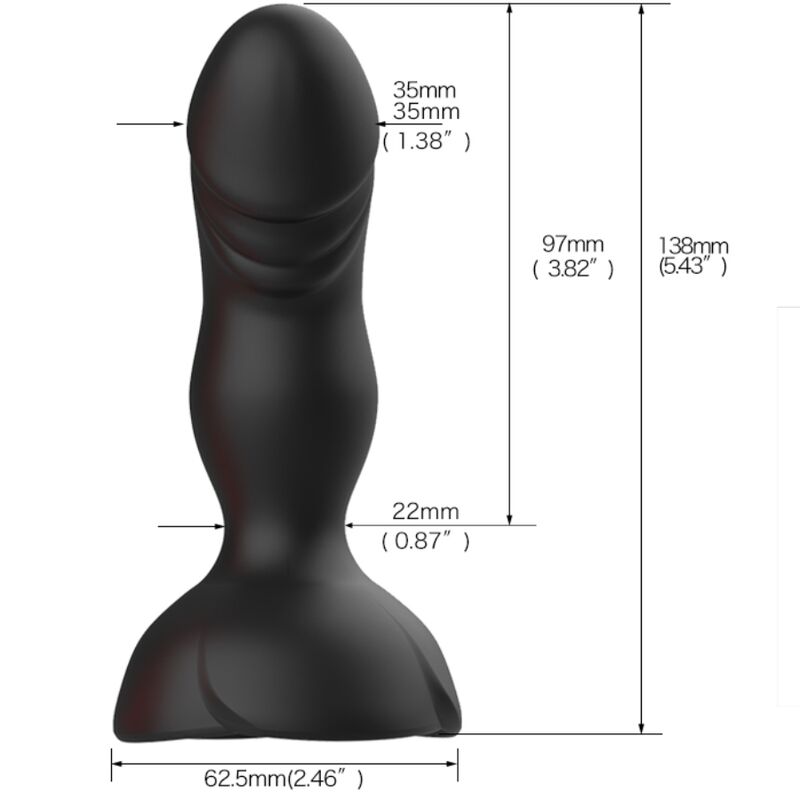 ARMONY Extreme A Bloom Rosa – Vibrador Y Plug Anal Con Control Remoto Para Experiencia Sensorial Intensa