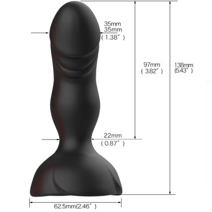 ARMONY Extreme A Bloom Rosa – Vibrador Y Plug Anal Con Control Remoto Para Experiencia Sensorial Intensa