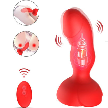 ARMONY Extreme A Bloom Rosa – Vibrador Y Plug Anal Con Control Remoto Para Experiencia Sensorial Mejorada