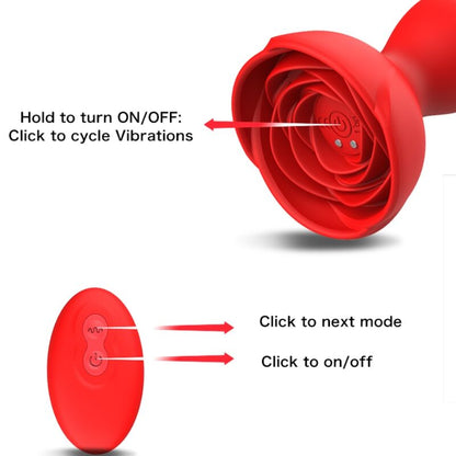 Comprar ARMONY Extreme A Bloom Rosa – Vibrador Y Plug Anal Con Control Remoto Para Experiencia Sensorial Mejorada-Noxtic