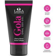 INTIMATELINE LUXURIA - GOLA CHERRY ORAL GEL 50 ML
