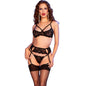 Comprar Chilirose CR 4697 Set Cuatro Piezas Negro S – Conjunto Elegante Para Comodidad y Estilo-Noxtic