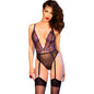 Comprar CHILIROSE CR 4721 Body Rosa S – Body Elegante Sin Entrepierna Para Libertad Sensorial-Noxtic