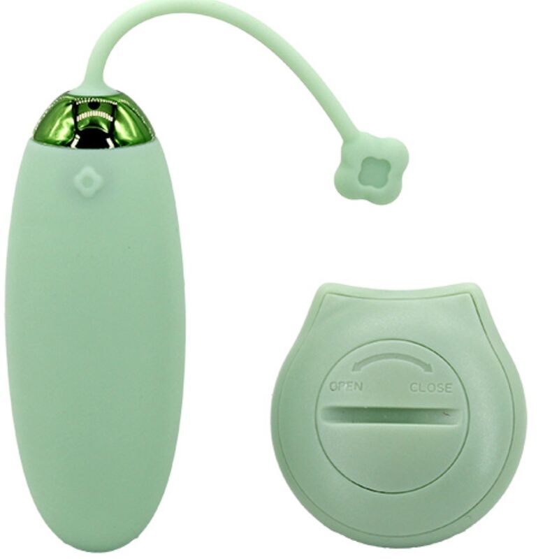 Armony Kitty Fun Uovo Vibrante Telecomandato Verde – Vibratore Ricaricabile con 10 Modalità di Vibrazione