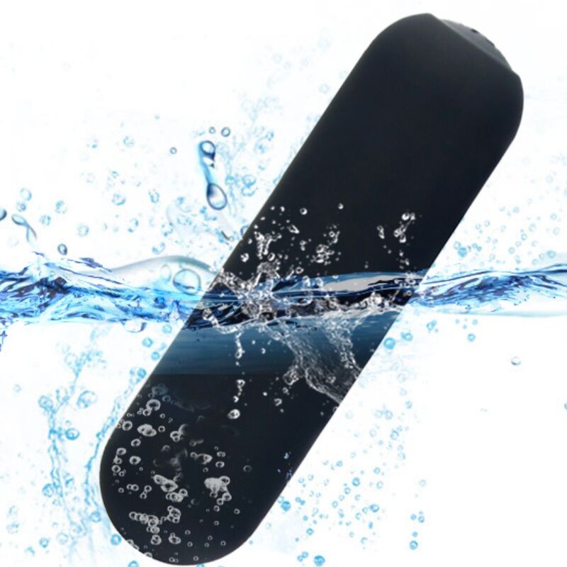 ARMONY Splash Joie Bala Vibradora Negra – Vibrador Recargable Con 10 Modos De Vibración