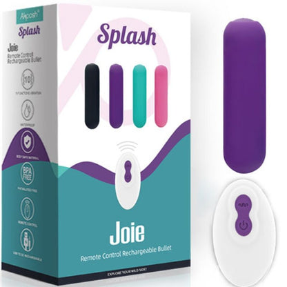 ARMONY Splash Joie Vibrating Bullet – Silicone medico con telecomando e 10 vibrazioni