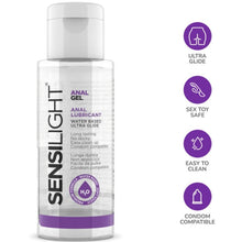 IntimateLine Sensilight Anal Glide Gel 30ml – Lubrificante a base d'acqua per un piacere affidabile