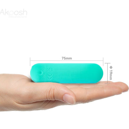 ARMONY Splash Joie Green Vibrating Bullet – Telecomando con 10 modalità di vibrazione