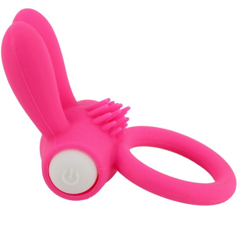 Anello vibrante ARMONY Mr Bunny Rosa – Silicone medico dal design ergonomico per un comfort sensazionale
